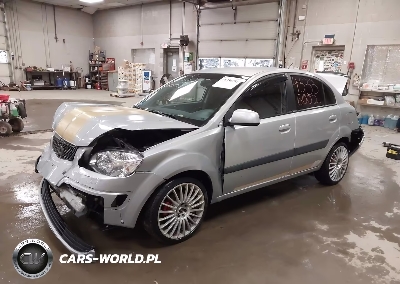 2008 Kia Rio Lx VIN:KNADE123186384134 - 2