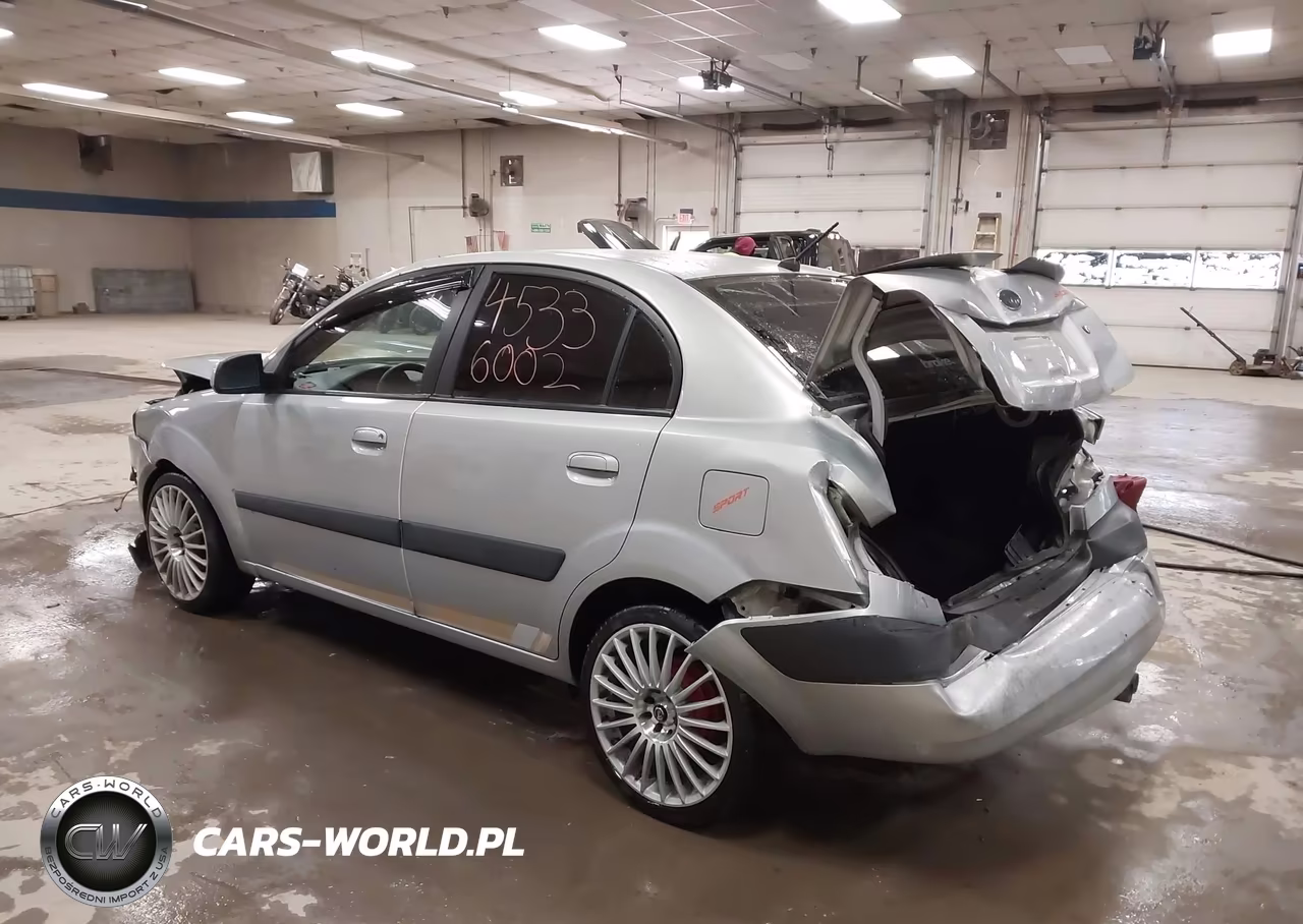 2008 Kia Rio Lx VIN:KNADE123186384134 - 3