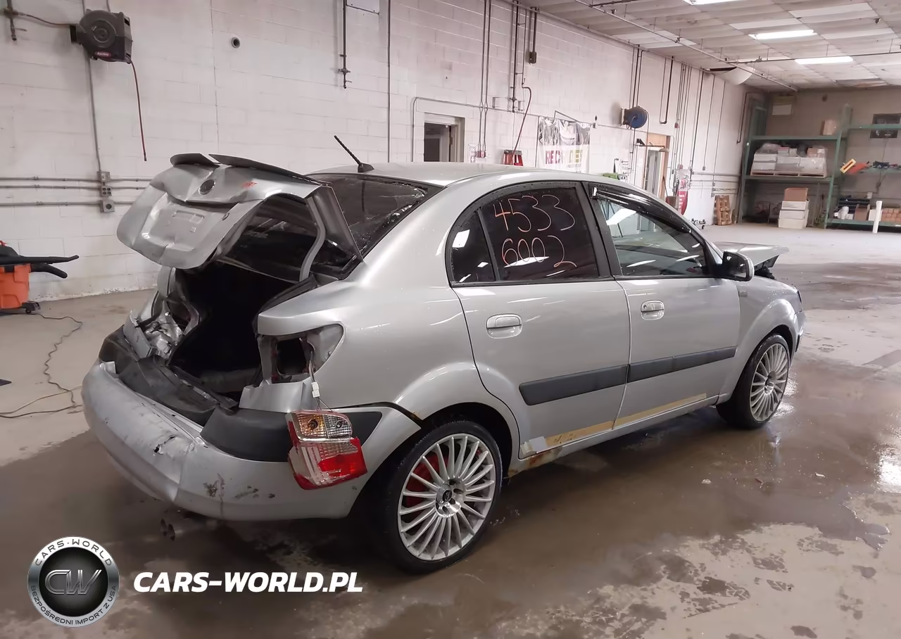 2008 Kia Rio Lx VIN:KNADE123186384134 - 4