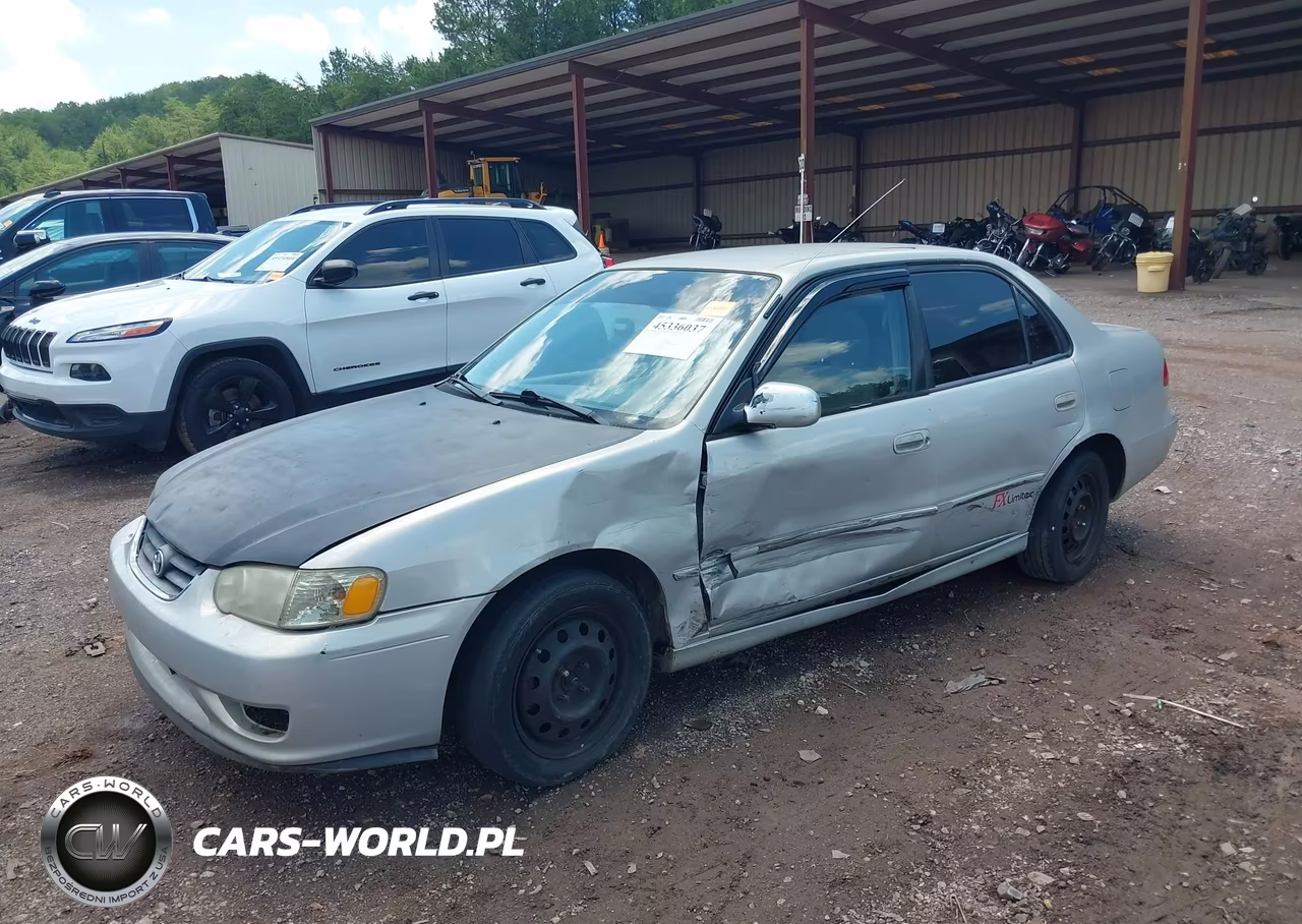 2002 Toyota Corolla Le VIN:1NXBR12E02Z639676 - 2