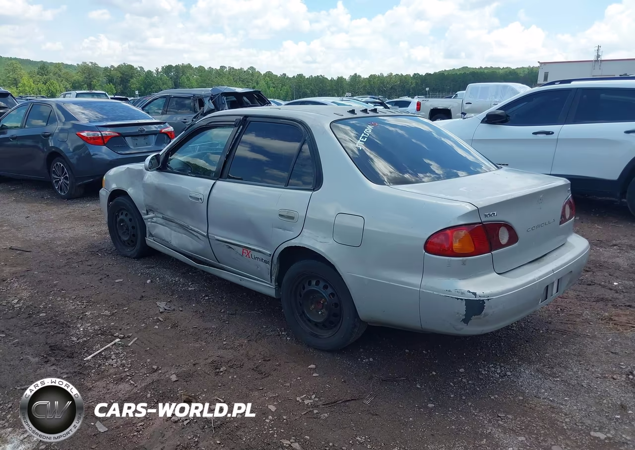 2002 Toyota Corolla Le VIN:1NXBR12E02Z639676 - 3