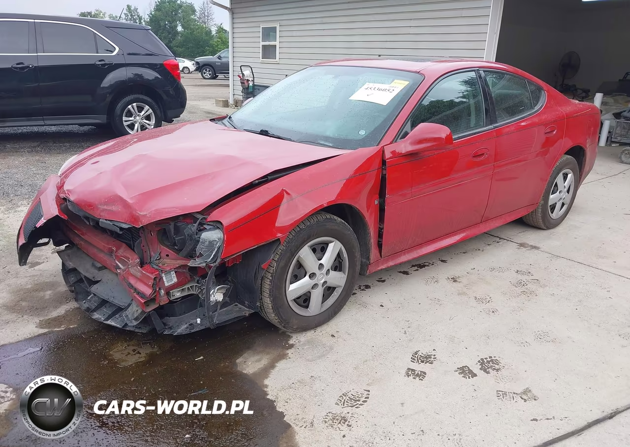 2008 Pontiac Grand Prix VIN:2G2WP552X81108255 - 2
