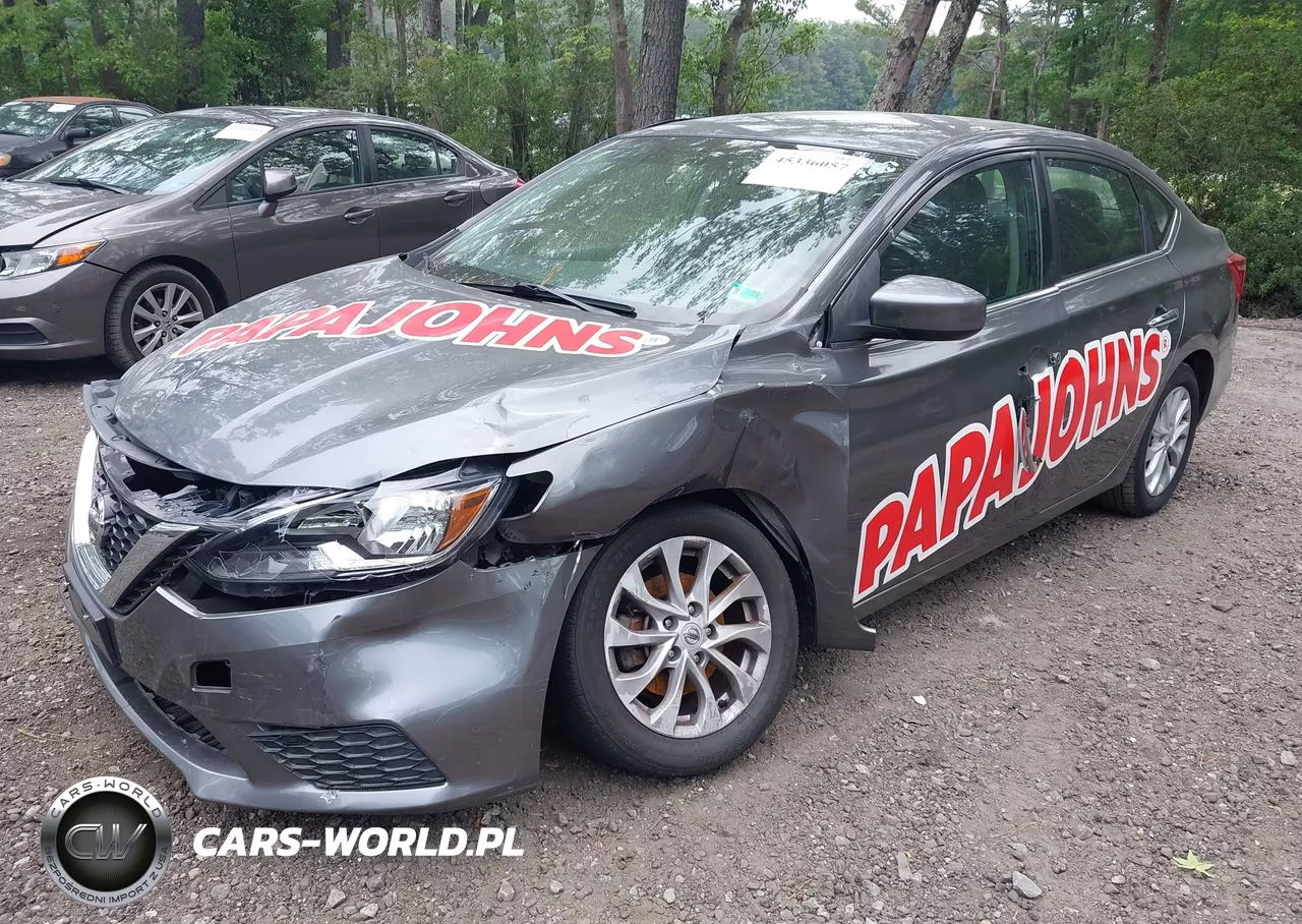 2019 Nissan Sentra Sv VIN:3N1AB7AP8KY362947 - 2