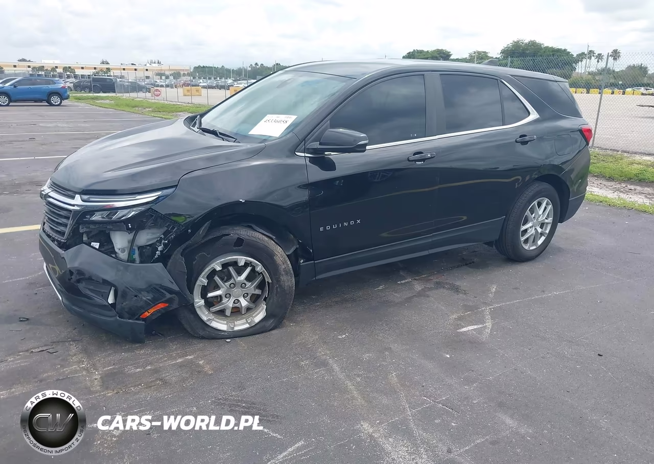 2022 Chevrolet Equinox Fwd Lt VIN:3GNAXKEV7NL229518 - 2