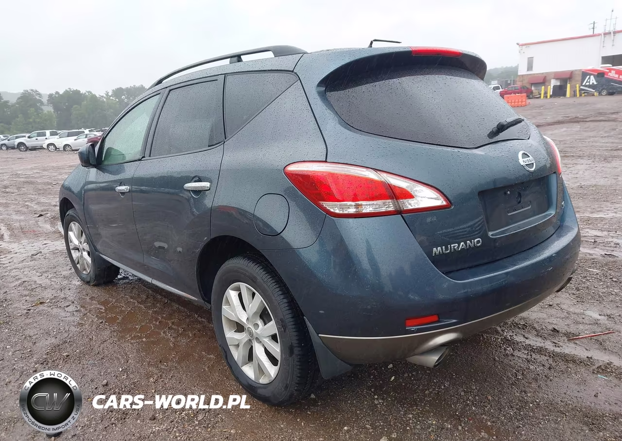 2012 Nissan Murano Sl VIN:JN8AZ1MU6CW103961 - 3