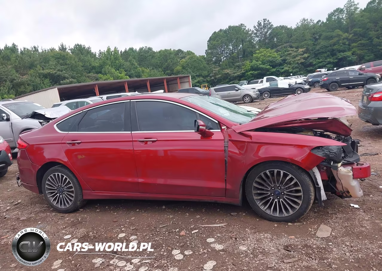 2017 Ford Fusion Titanium VIN:3FA6P0K99HR131446 - 13