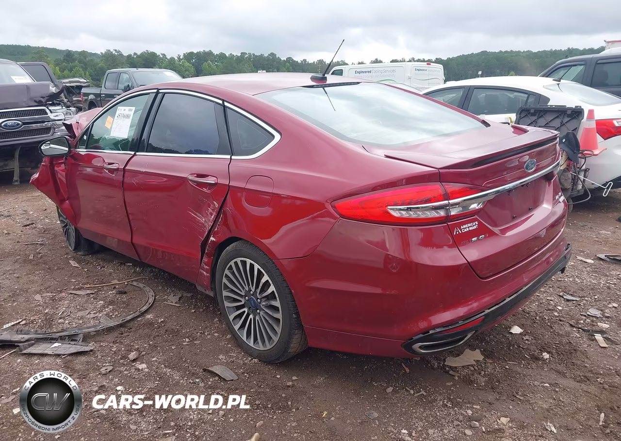 2017 Ford Fusion Titanium VIN:3FA6P0K99HR131446 - 3