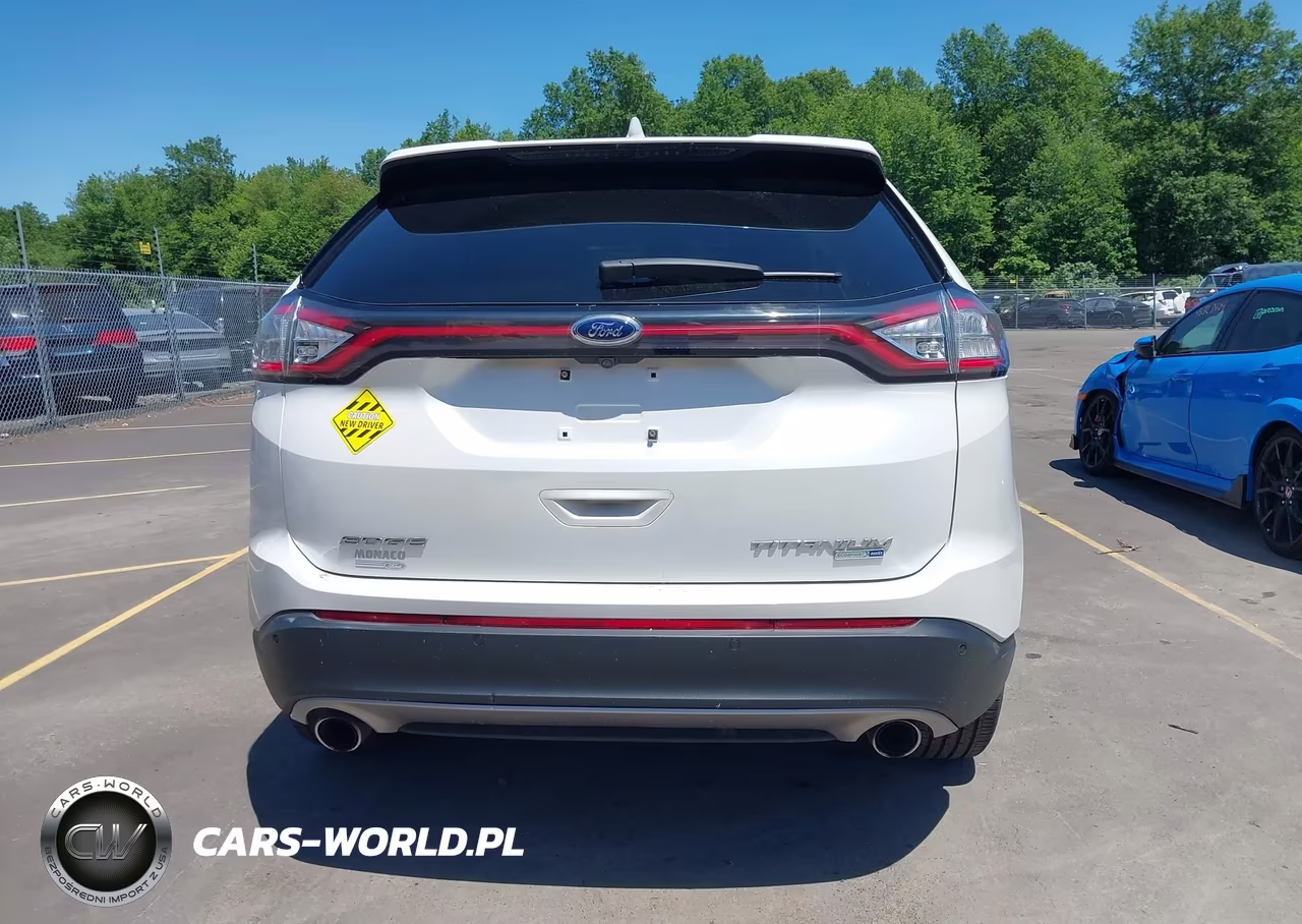 2015 Ford Edge Titanium VIN:2FMTK4K99FBC01487 - 16