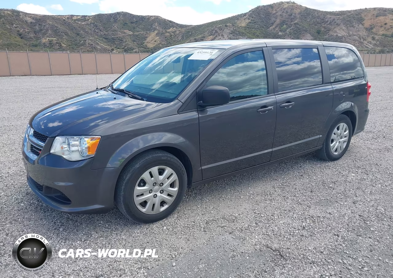 2018 Dodge Grand Caravan Se VIN:2C4RDGBGXJR248598 - 2