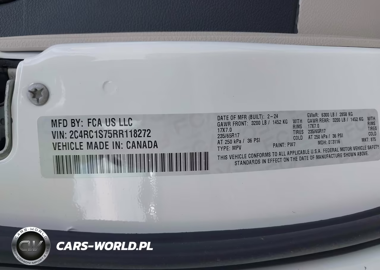 2024 Chrysler Pacifica Hybrid Select VIN:2C4RC1S75RR118272 - 9