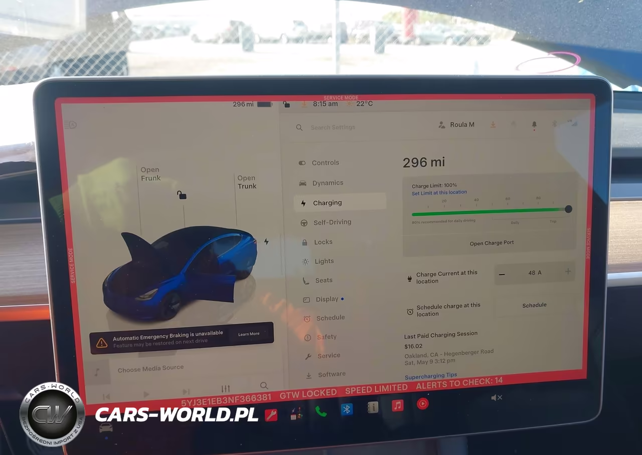 2022 Tesla Model 3 Long Range Dual Motor All-Wheel Drive VIN:5YJ3E1EB3NF366381 - 18
