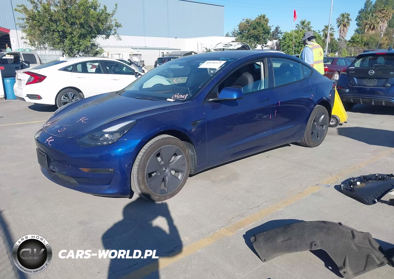 2022 Tesla Model 3 Long Range Dual Motor All-Wheel Drive VIN:5YJ3E1EB3NF366381 - 2