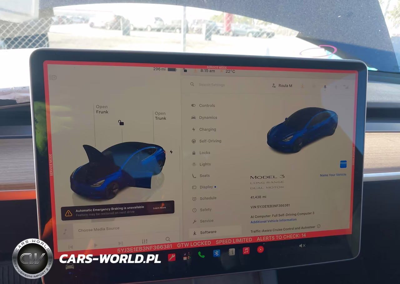 2022 Tesla Model 3 Long Range Dual Motor All-Wheel Drive VIN:5YJ3E1EB3NF366381 - 7