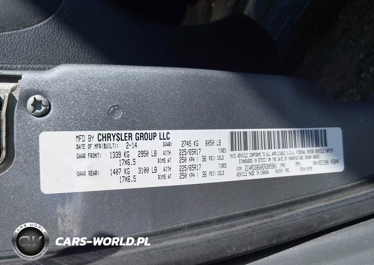 2014 Dodge Grand Caravan Se 30Th Anniversary VIN:2C4RDGBG0ER305901 - 9