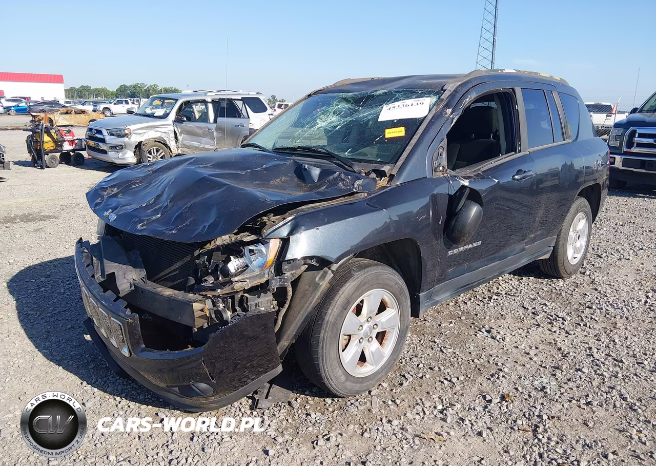 2015 Jeep Compass Sport VIN:1C4NJCBA8FD235614 - 2