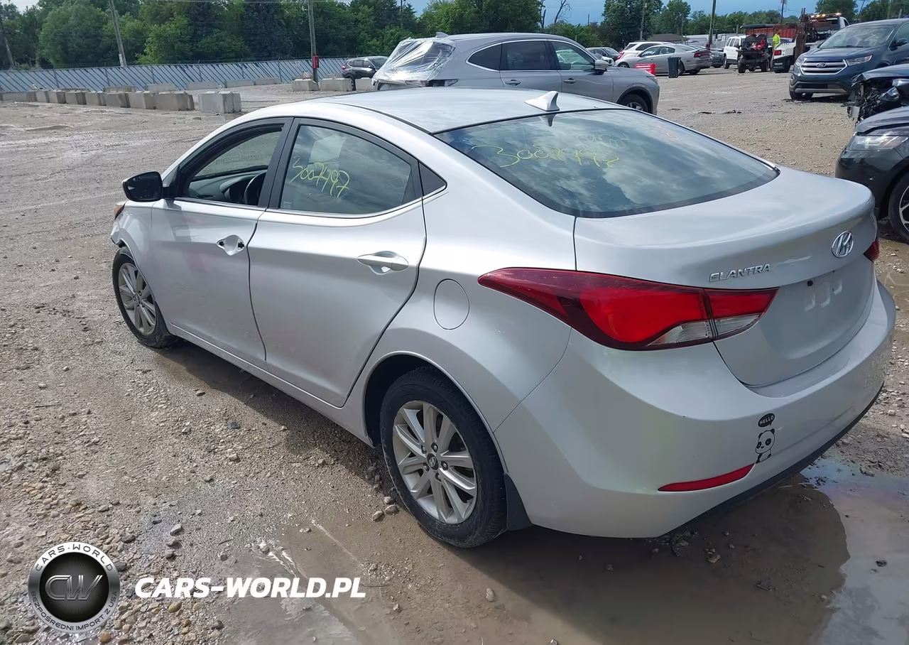 2015 Hyundai Elantra Se VIN:KMHDH4AE9FU437696 - 3