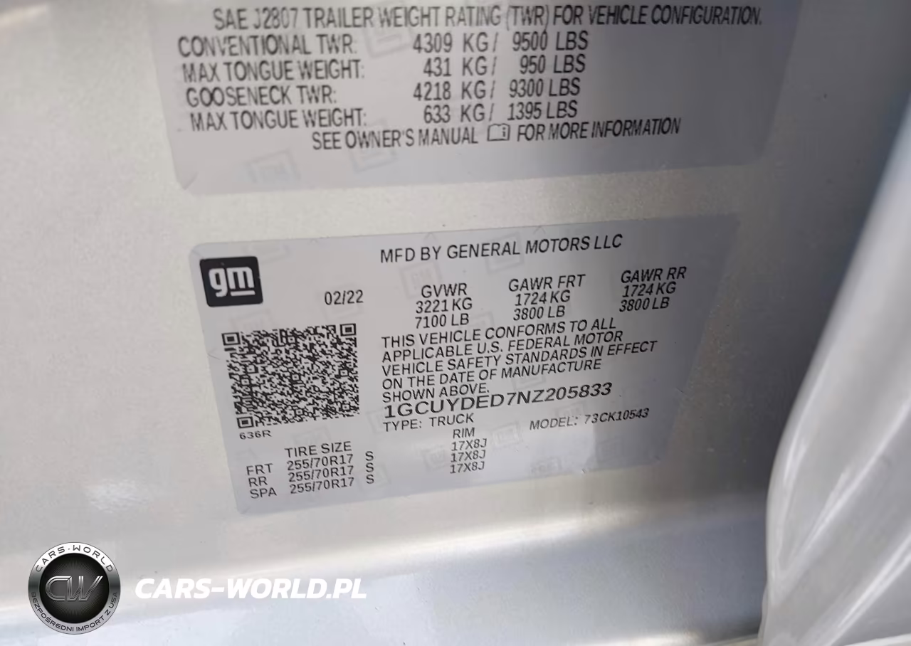 2022 Chevrolet Silverado 1500 Ltd 4Wd Short Bed Lt VIN:1GCUYDED7NZ205833 - 9