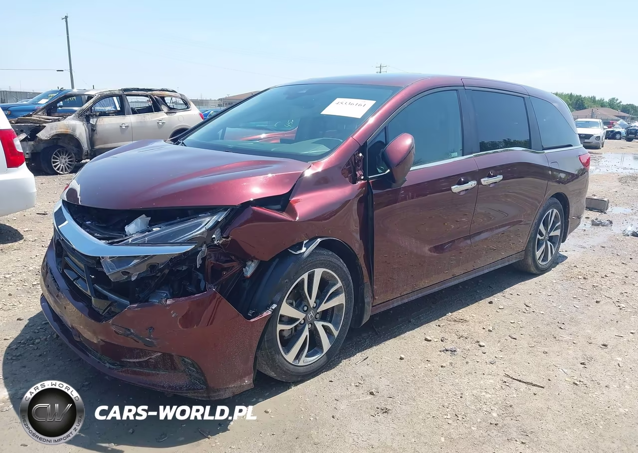 2021 Honda Odyssey Touring VIN:5FNRL6H86MB003357 - 2