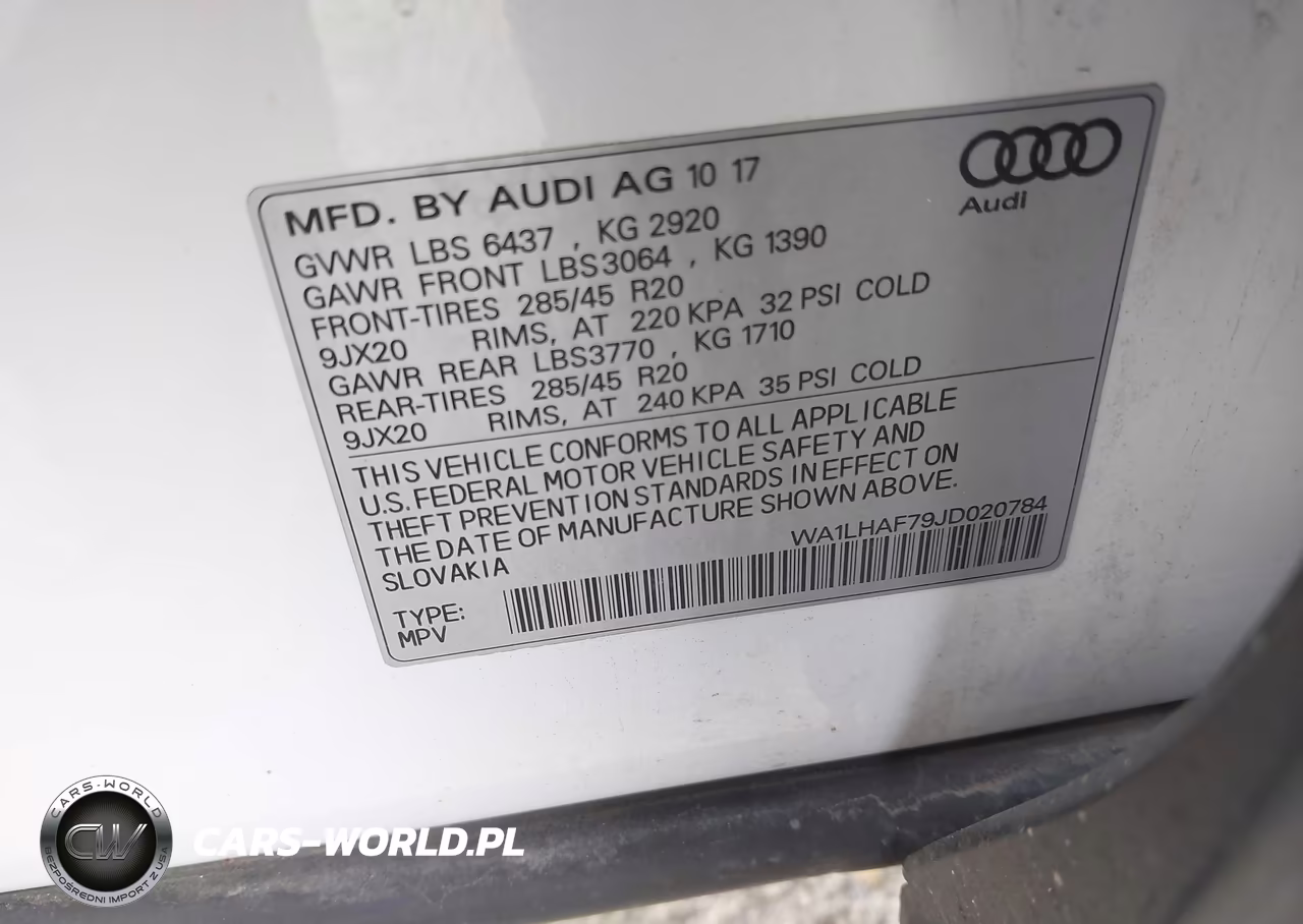 2018 Audi Q7 2.0T Premium VIN:WA1LHAF79JD020784 - 9