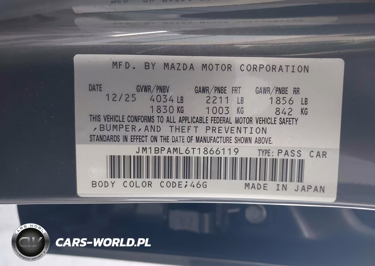 2026 Mazda Mazda3 2.5 S Premium VIN:JM1BPAML6T1866119 - 9