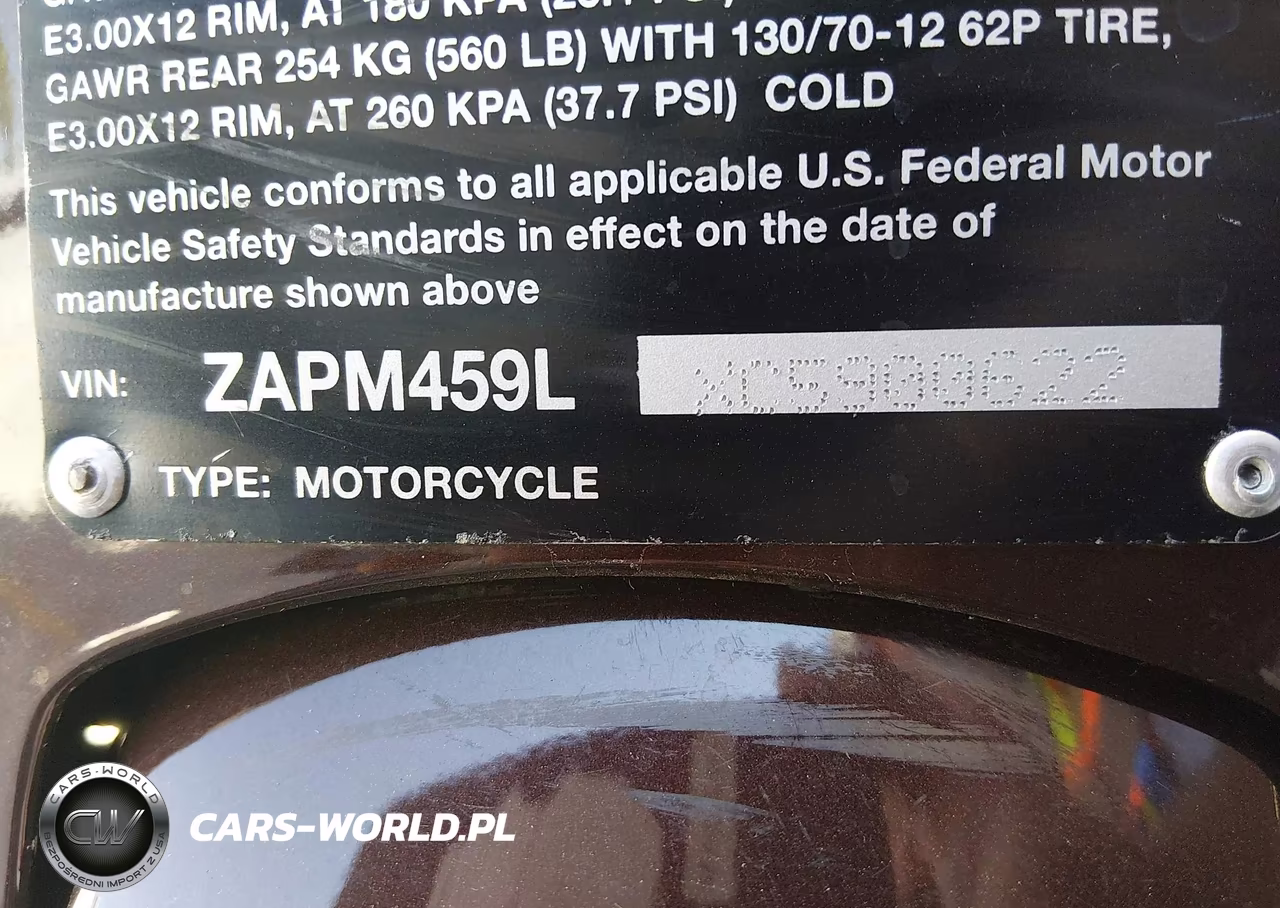 2012 Vespa Gts 300 Super VIN:ZAPM459LXC5900622 - 10