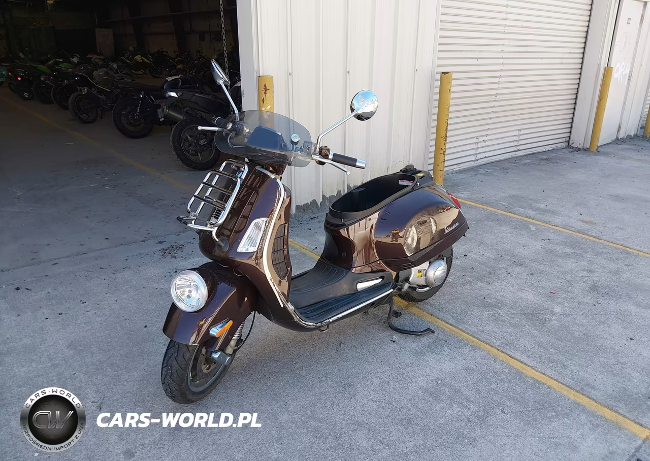 2012 Vespa Gts 300 Super VIN:ZAPM459LXC5900622 - 2