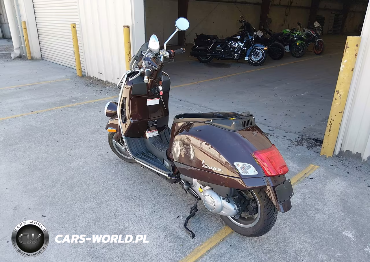 2012 Vespa Gts 300 Super VIN:ZAPM459LXC5900622 - 3
