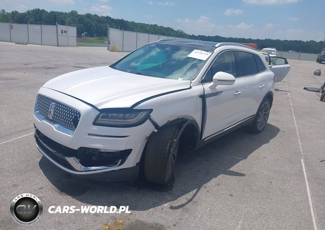 2019 Lincoln Nautilus Reserve VIN:2LMPJ8L9XKBL58633 - 2