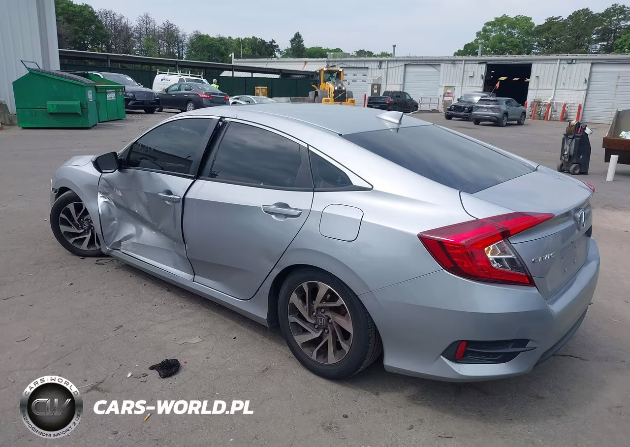 2018 Honda Civic Ex VIN:2HGFC2F74JH521030 - 3