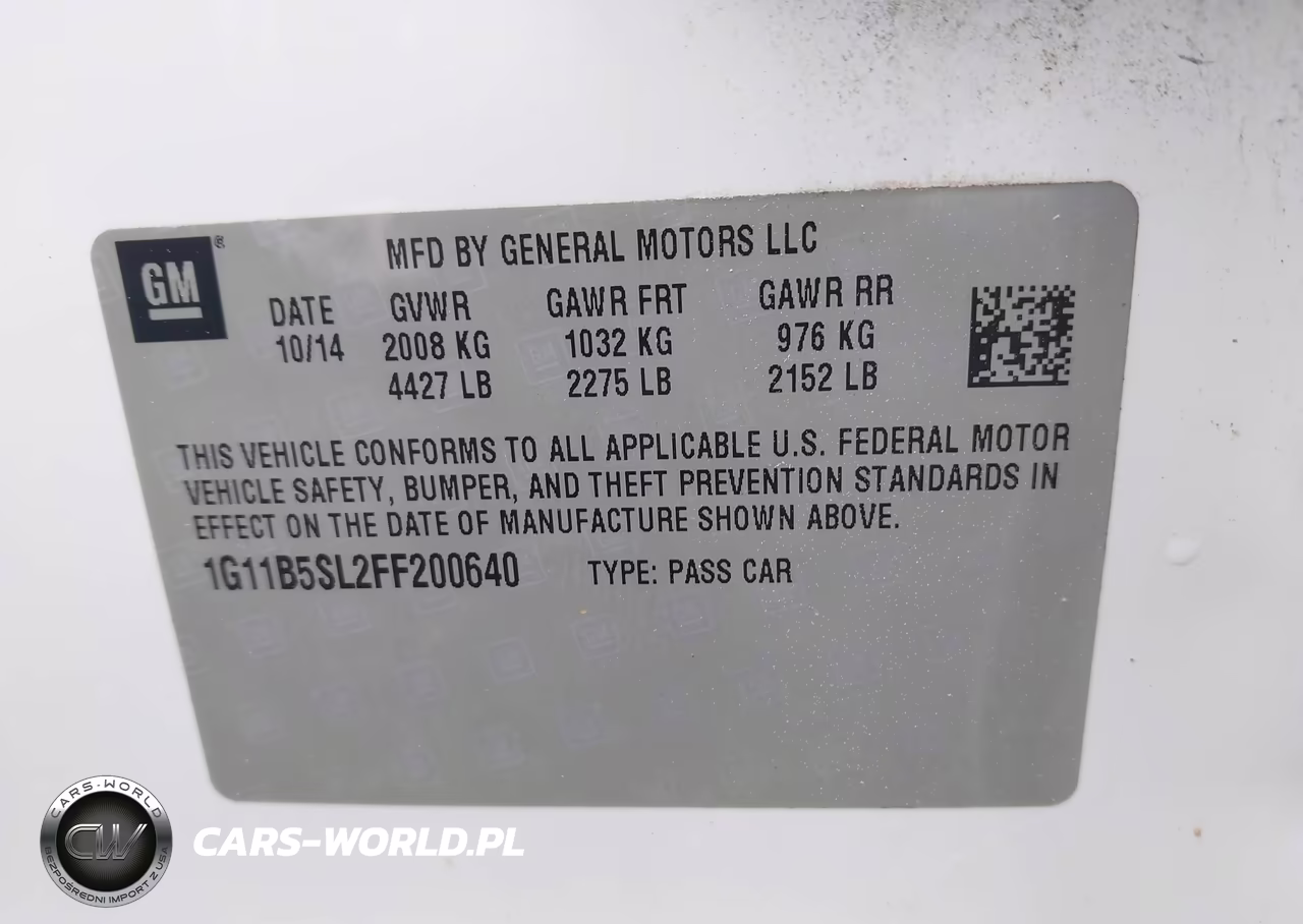 2015 Chevrolet Malibu Ls VIN:1G11B5SL2FF200640 - 9