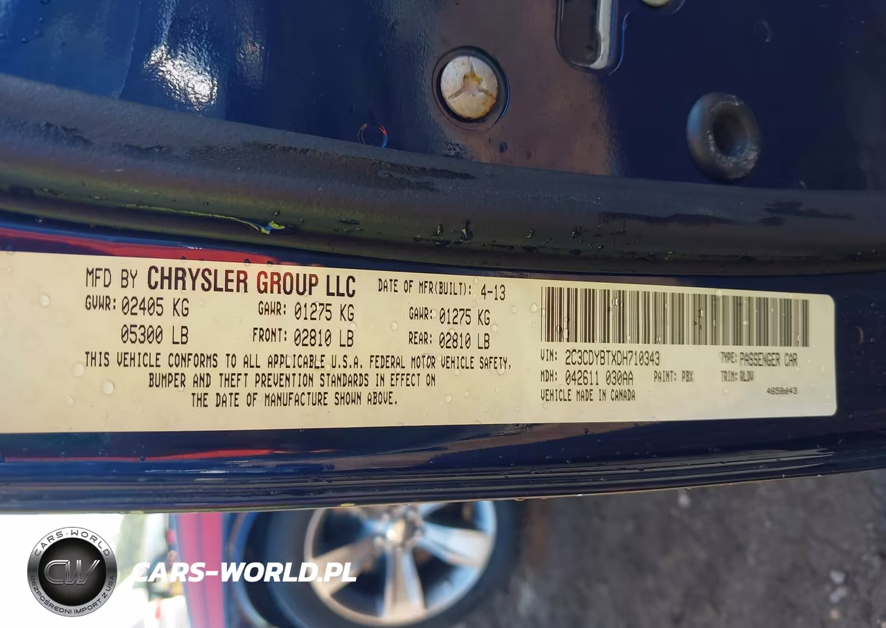 2013 Dodge Challenger R-T Plus VIN:2C3CDYBTXDH710343 - 9