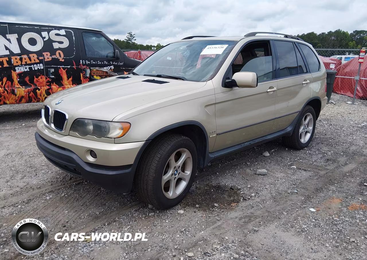 2002 BMW X5 3.0I VIN:5UXFA53552LP44298 - 2