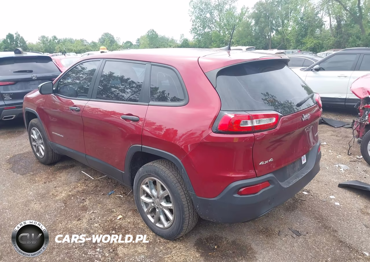 2017 Jeep Cherokee Sport 4X4 VIN:1C4PJMAB3HD230848 - 3