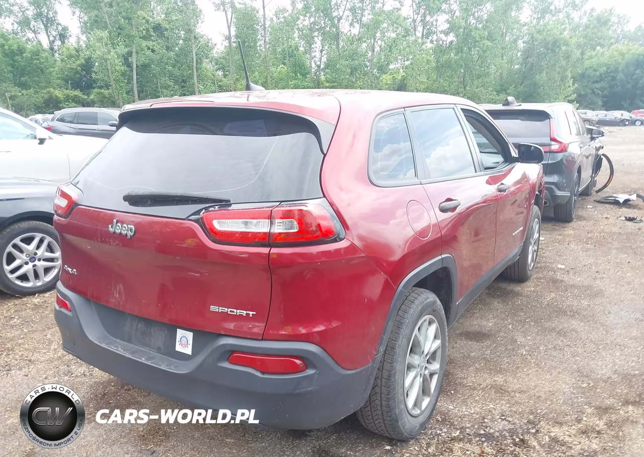 2017 Jeep Cherokee Sport 4X4 VIN:1C4PJMAB3HD230848 - 4