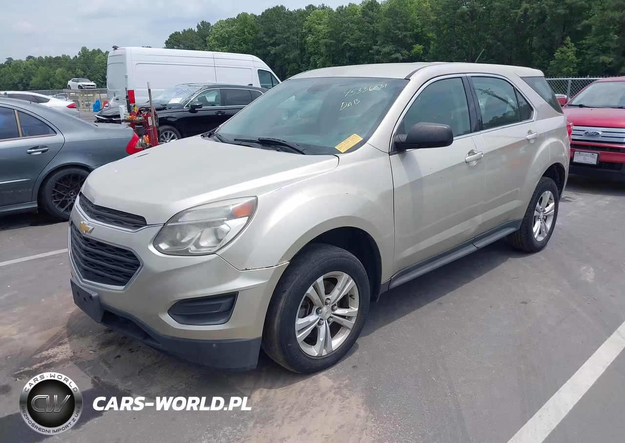 2016 Chevrolet Equinox Ls VIN:2GNALBEK9G1101352 - 2