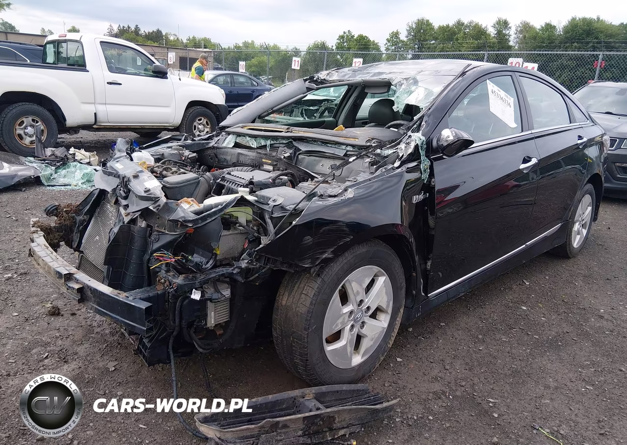 2012 Hyundai Sonata Hybrid VIN:KMHEC4A42CA038636 - 2