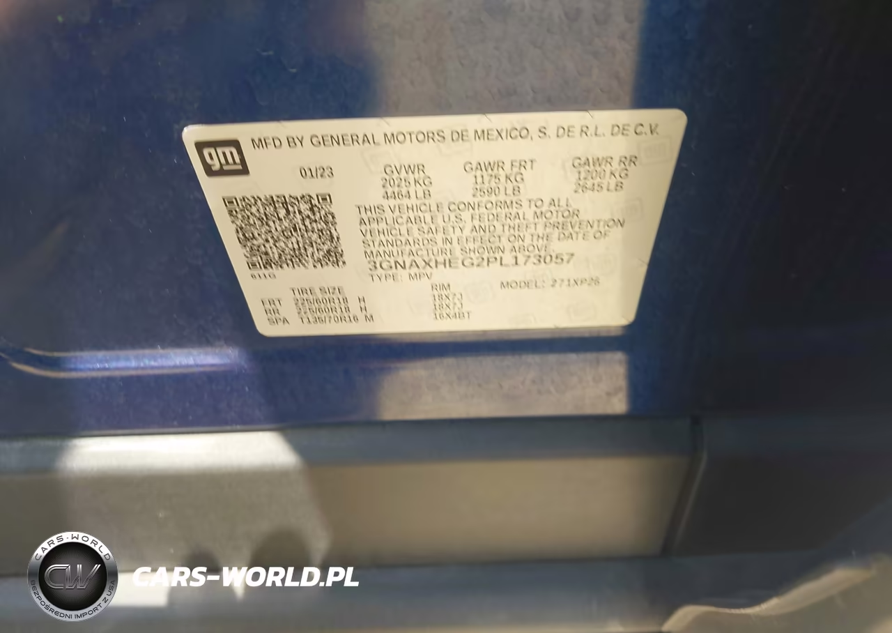 2023 Chevrolet Equinox Fwd Ls VIN:3GNAXHEG2PL173057 - 9