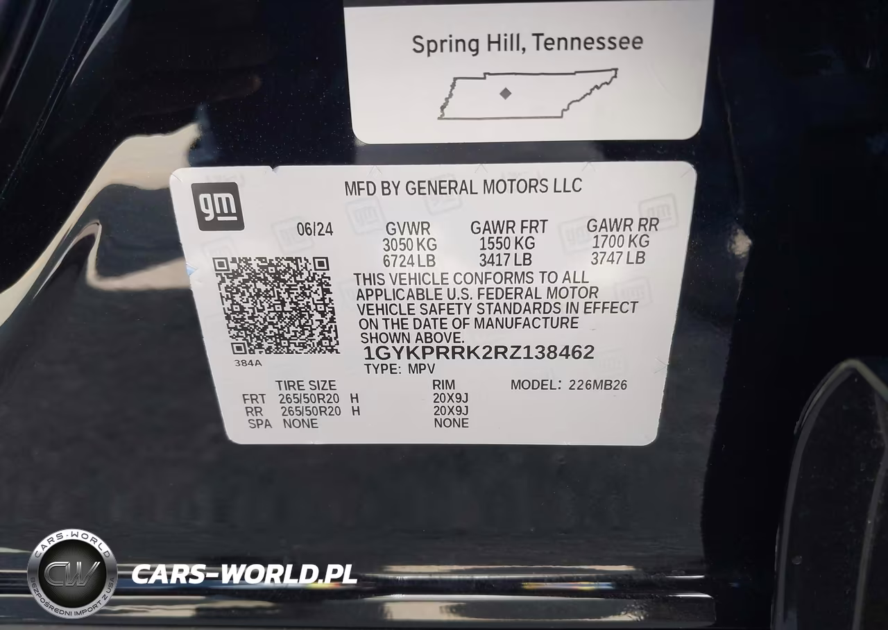 2024 Cadillac Lyriq Luxury W-1Sd VIN:1GYKPRRK2RZ138462 - 9