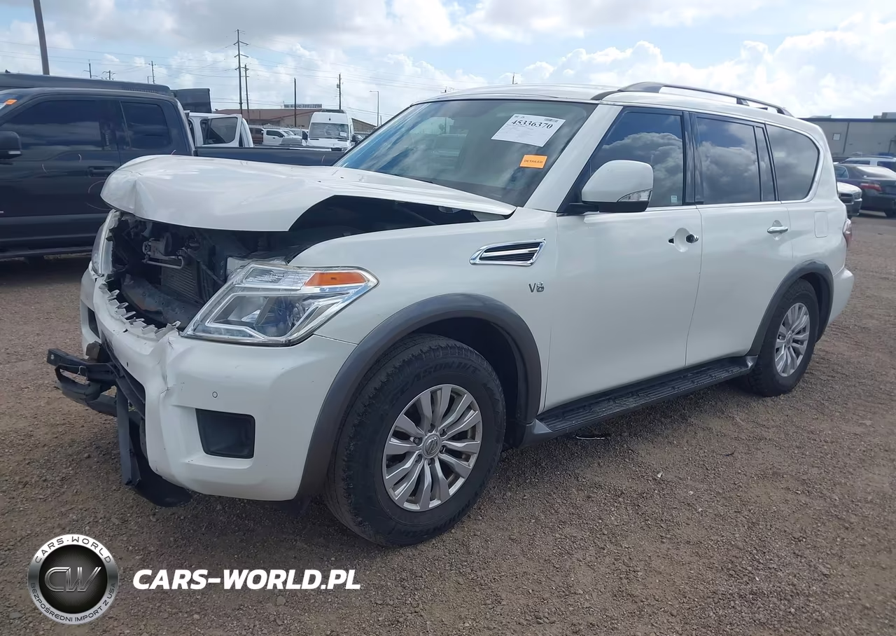 2019 Nissan Armada Sv VIN:JN8AY2ND8K9086309 - 2