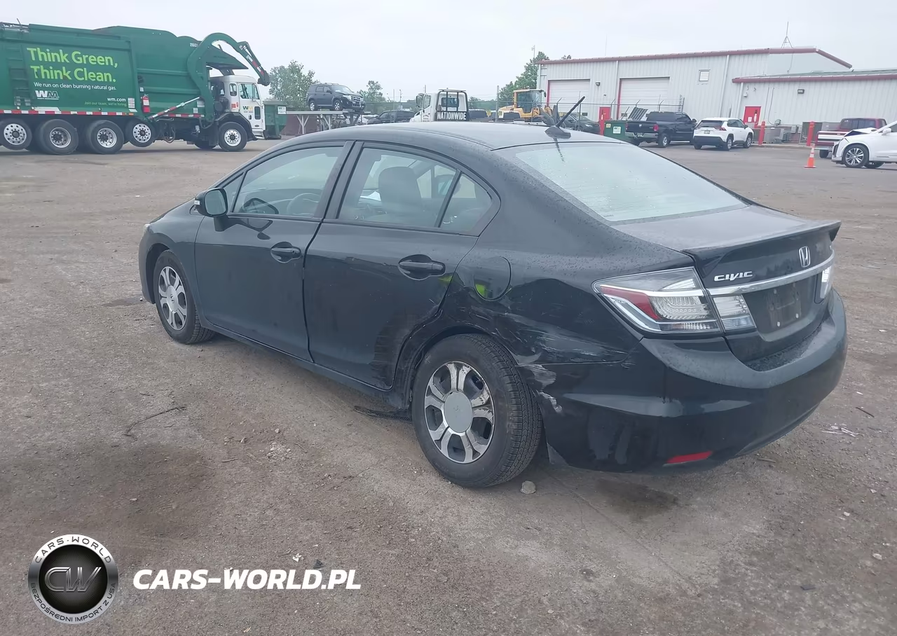 2013 Honda Civic Hybrid VIN:19XFB4F23DE000494 - 3