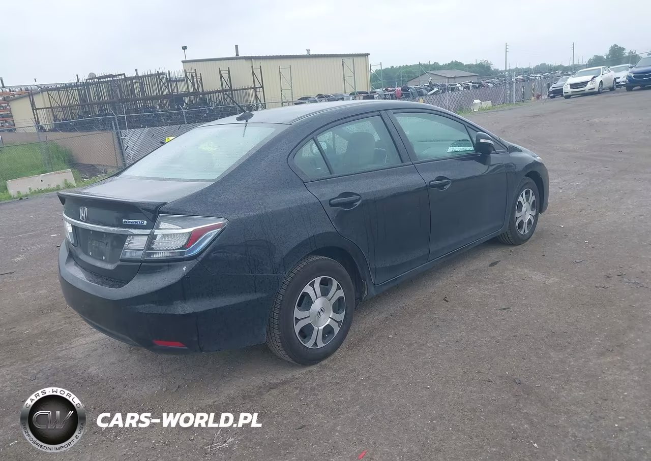2013 Honda Civic Hybrid VIN:19XFB4F23DE000494 - 4