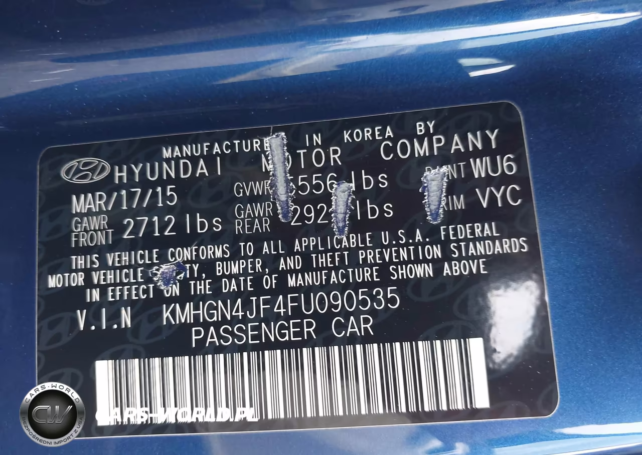 2015 Hyundai Genesis 5.0 VIN:KMHGN4JF4FU090535 - 9
