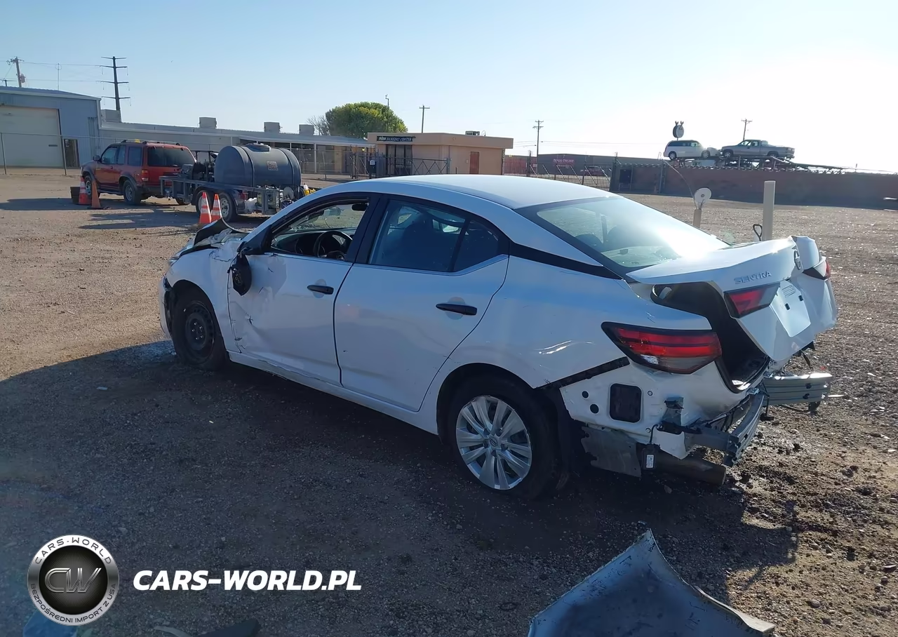 2025 Nissan Sentra S VIN:3N1AB8BV0SY383309 - 3