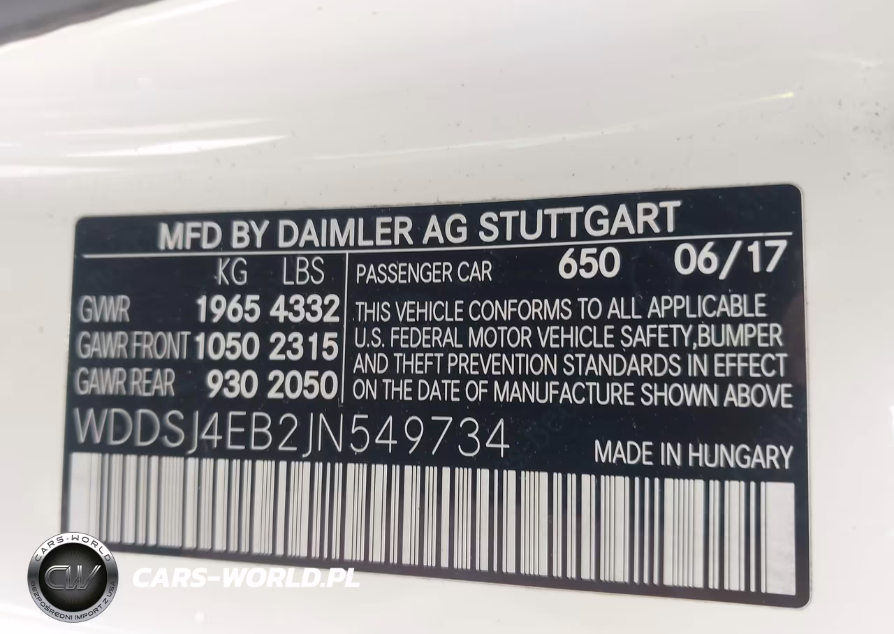 2018 Mercedes-Benz Cla 250 VIN:WDDSJ4EB2JN549734 - 9
