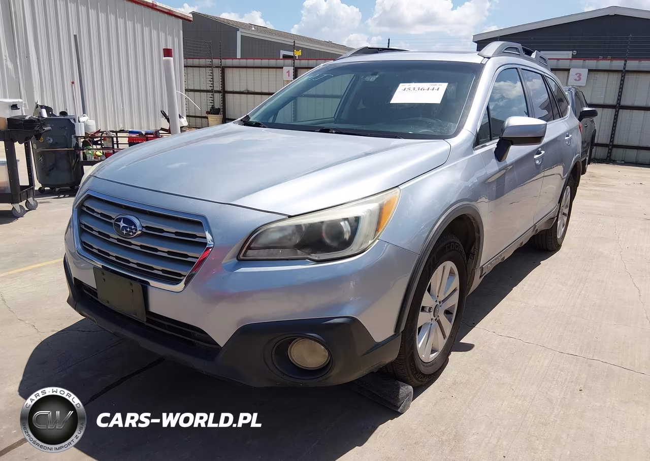 2015 Subaru Outback 2.5I Premium VIN:4S4BSBDC2F3276833 - 2
