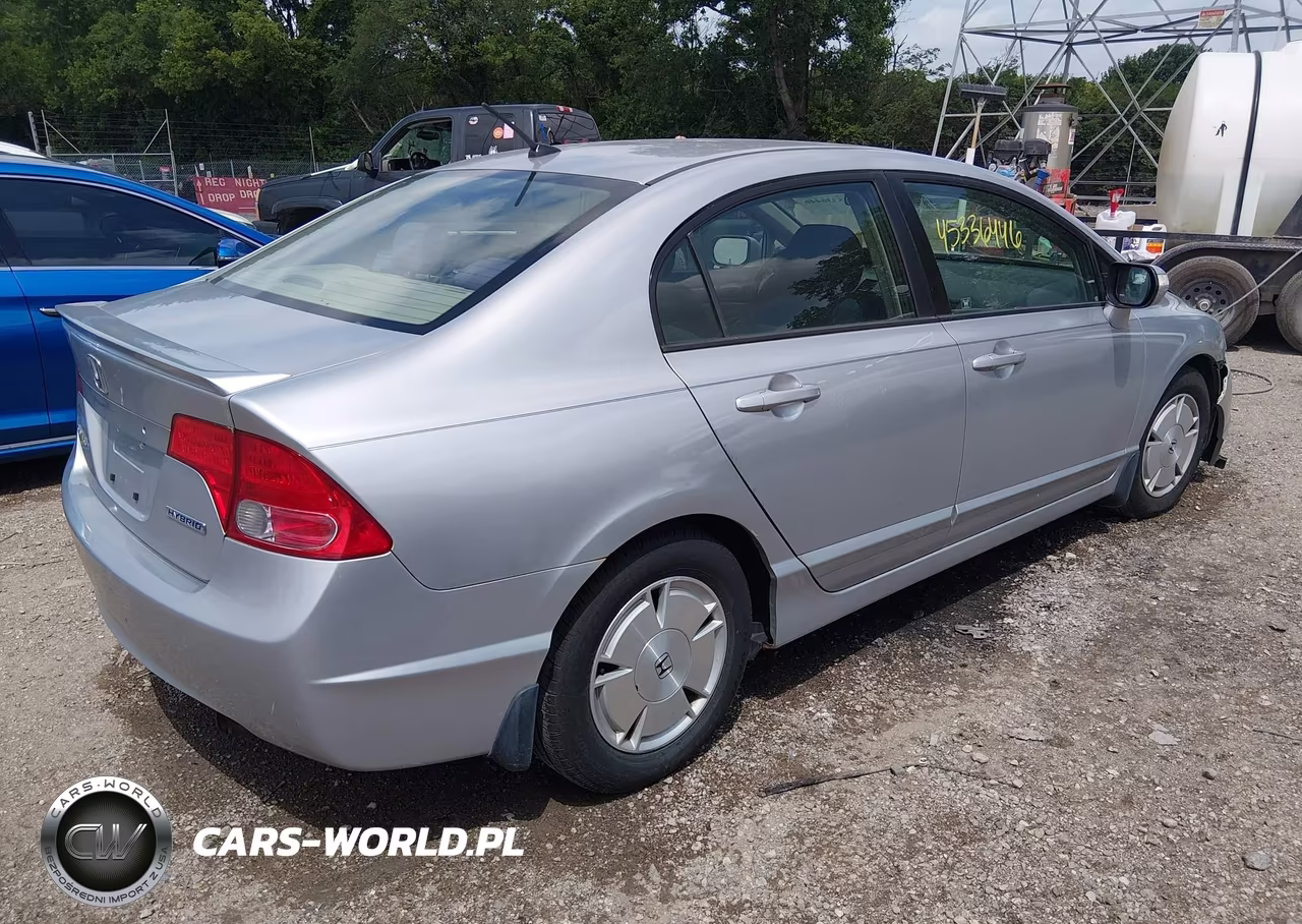 2007 Honda Civic Hybrid VIN:JHMFA36237S001139 - 4