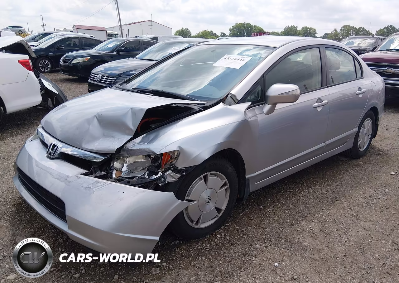 2007 Honda Civic Hybrid VIN:JHMFA36237S001139 - 6