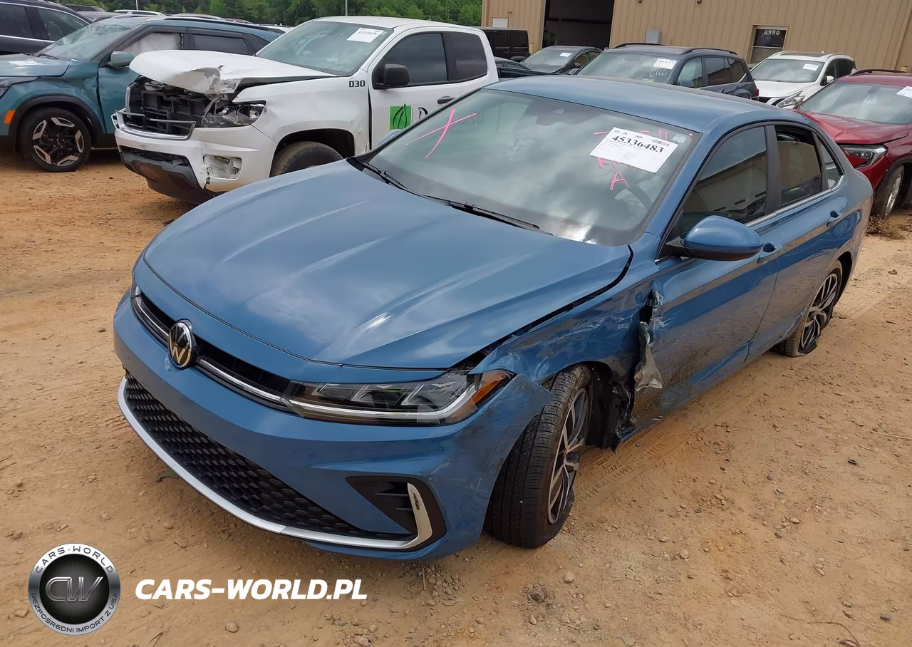 2025 Volkswagen Jetta 1.5T Se VIN:3VWEX7BU8SM057554 - 2