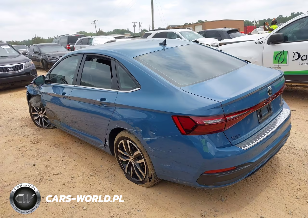 2025 Volkswagen Jetta 1.5T Se VIN:3VWEX7BU8SM057554 - 3