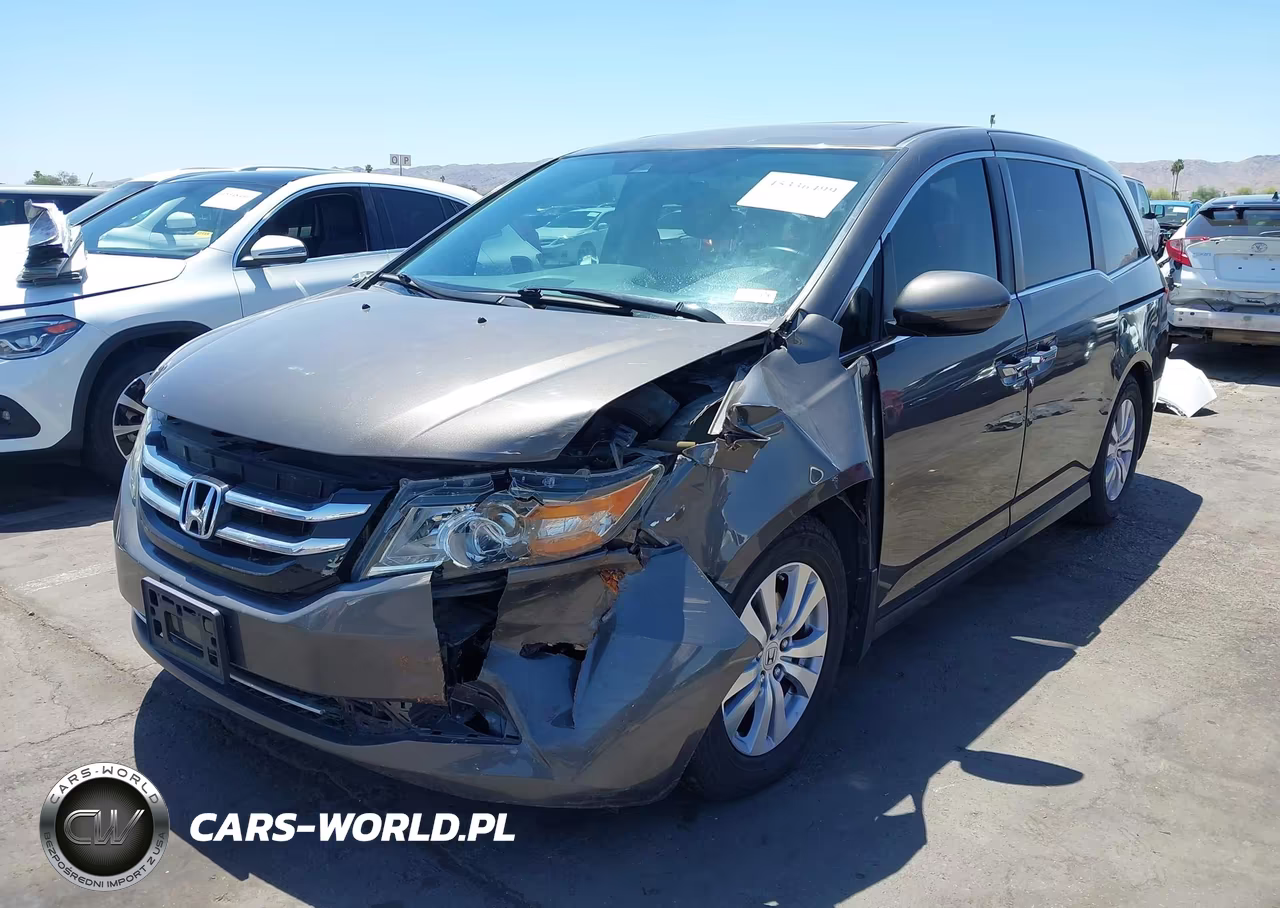 2016 Honda Odyssey Ex-L VIN:5FNRL5H68GB014132 - 2